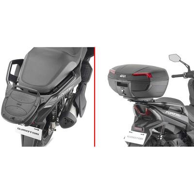 Attacco posteriore Givi SR9700 QJ MOTOR Fort 350 (