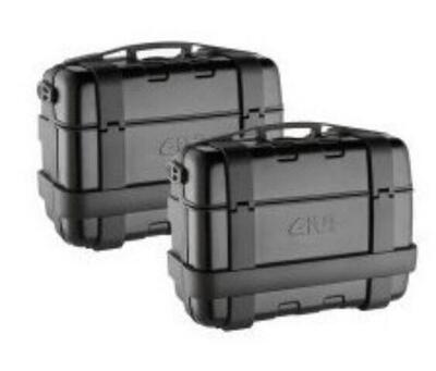 Coppia valigie laterali Givi Trekker 46 litri Nero