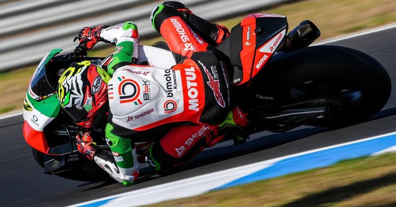 SBK. Test di Phillip Island. Conferma Bulega, sorpresa Bassani 