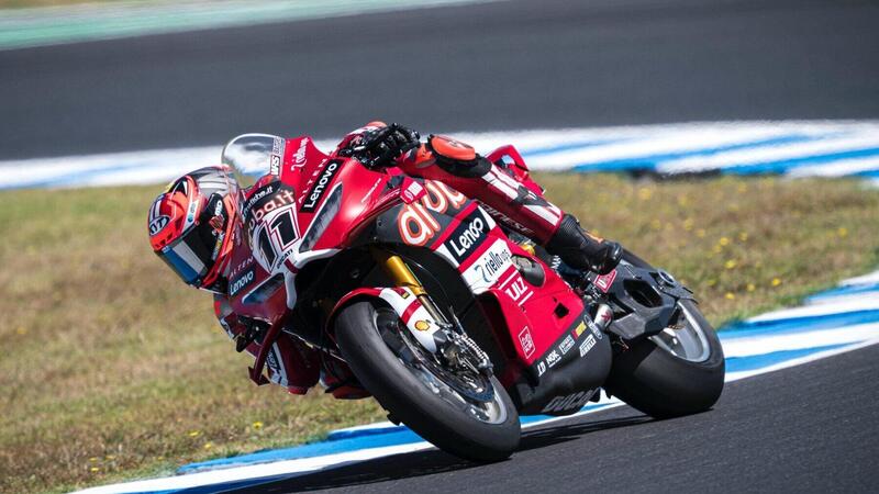 SBK. Test di Phillip Island. Conferma Bulega, sorpresa Bassani 