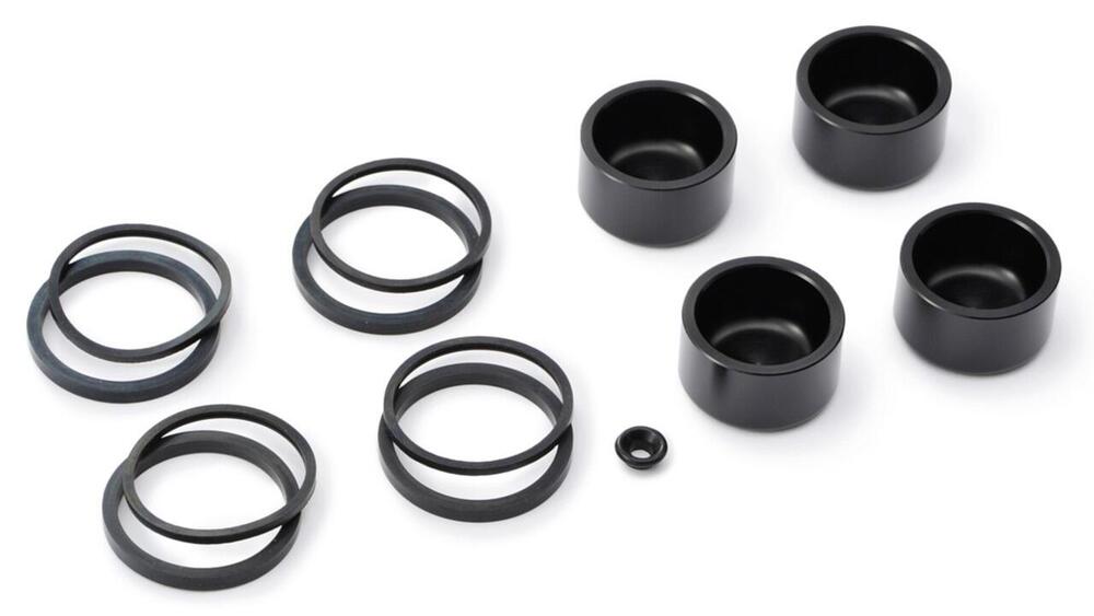 Kit pistoncini. guarnizioni paraolio e parapolvere 