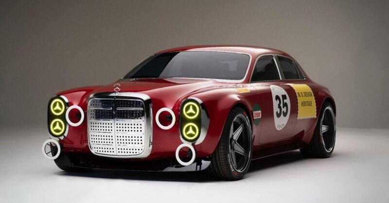 Mercedes Red Pig Concept: l&rsquo;omaggio segreto di Gorden Wagener alla leggenda AMG