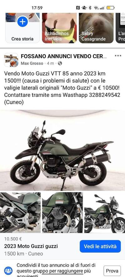 Moto Guzzi V85 TT (2021 - 23) usata