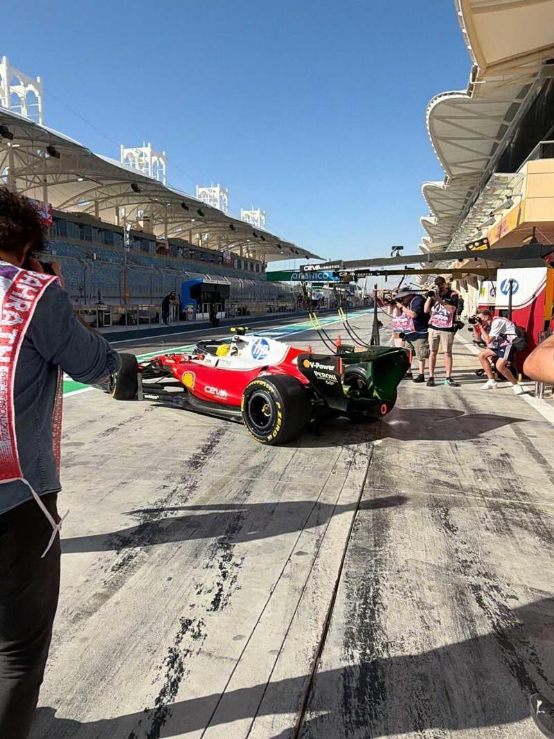 Flow Viz sulla Ferrari SF-26