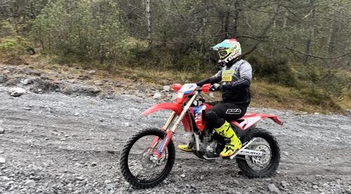 Allenarsi per l’EnduroGP con la Honda CRF 300 RX