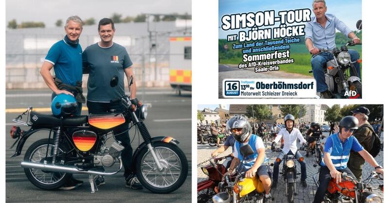 Bjorn Hocke e la sua passione per i motorini della Simson