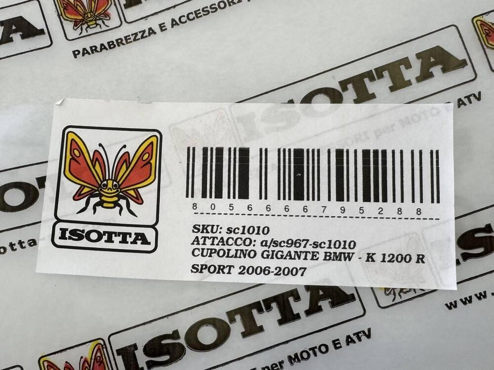 PARABREZZA ISOTTA BMW K 1200 R SPORT 2005-07 (4)