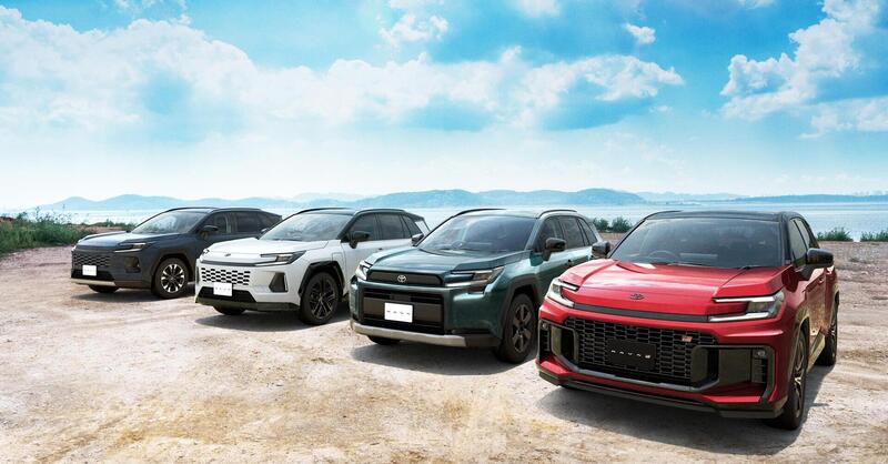 Toyota RAV4 PHEV: il SUV di sesta generazione arriva in Giappone con autonomia elettrica estesa e funzione power-supply