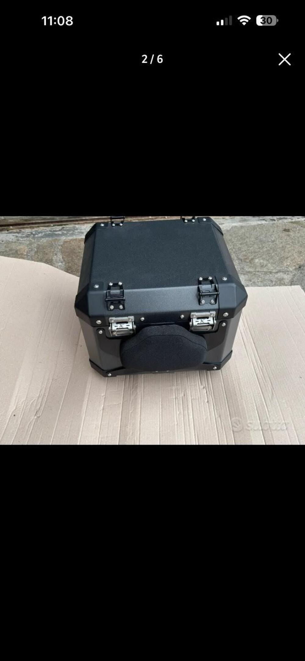 Vendo bauletto Topcase Frenkcastle 48 Lt 100 % (4)