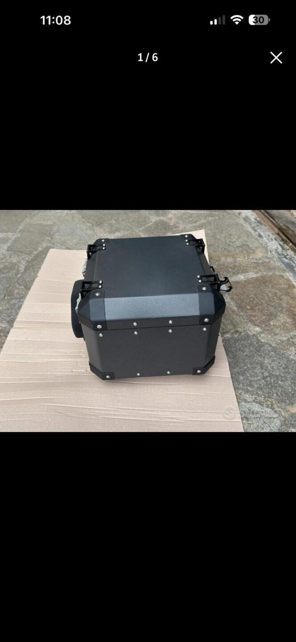 Vendo bauletto Topcase Frenkcastle 48 Lt 100 % (5)