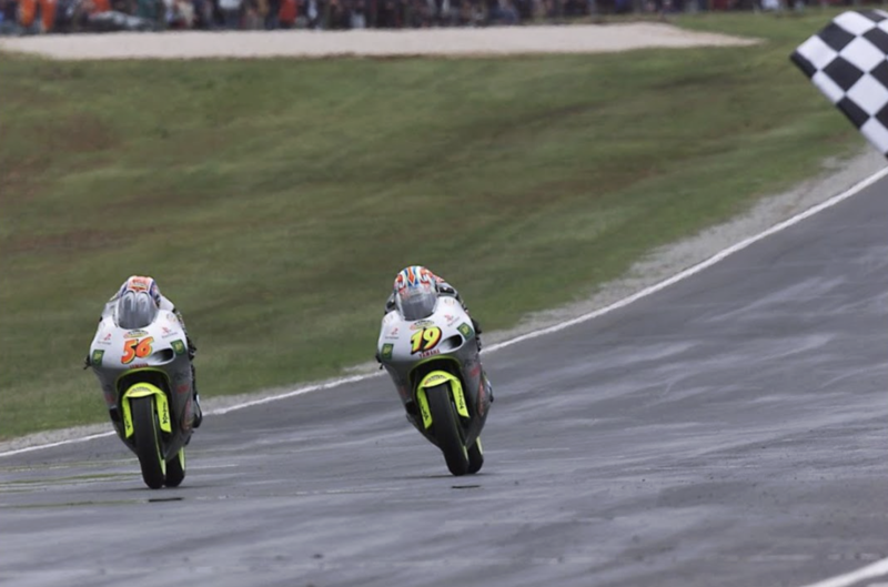 Olivier Jacque e Shinya Nakano, 2000, Phillip Island
