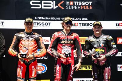 SBK 2026. GP d&rsquo;Australia a Phillip Island. Bulega conquista la prima pole position della stagione