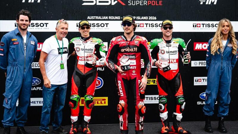 SBK 2026. GP d&rsquo;Australia a Phillip Island. Bulega si aggiudica la gara sprint davanti alle bimota