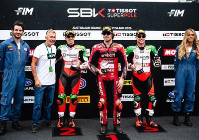 SBK 2026. GP d’Australia a Phillip Island. Bulega si aggiudica la gara sprint davanti alle bimota