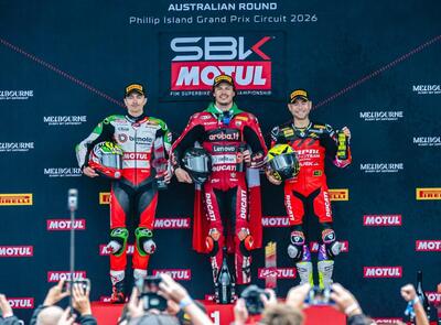 SBK 2026. GP d&rsquo;Australia a Phillip Island. Bulega vince Gara2 sotto la pioggia 