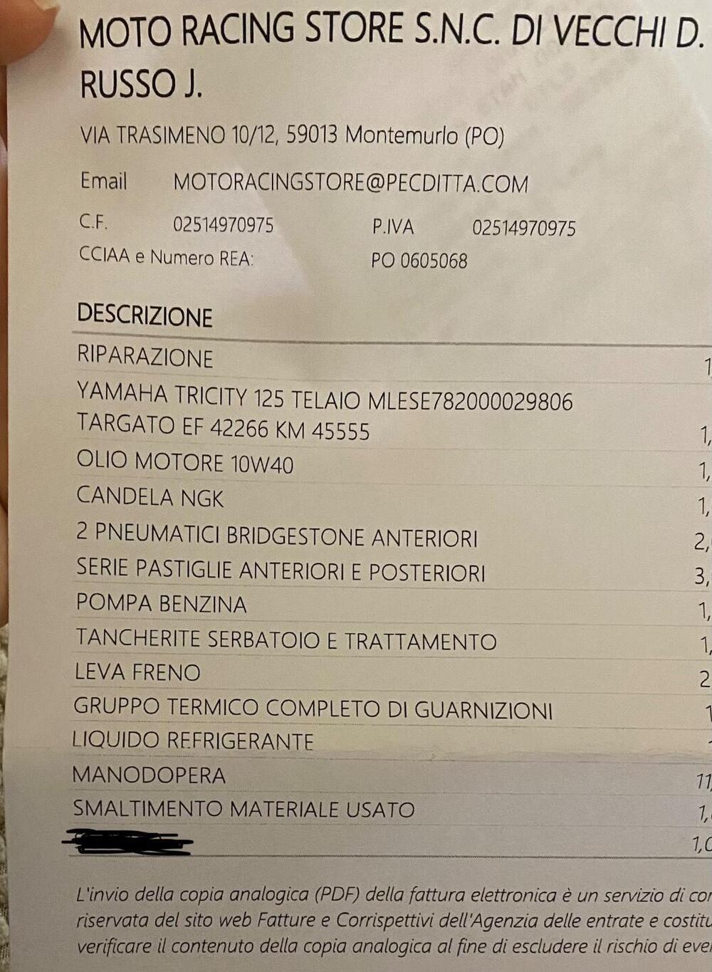 Yamaha Tricity 125 (2014 - 17) (9)