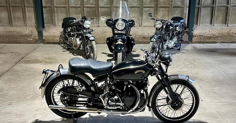 Quattro leggendarie moto Vincent all&rsquo;asta: i collezionisti in fremito