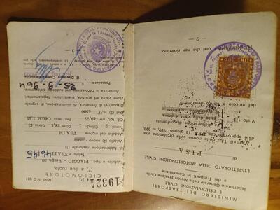 Piaggio mod. V5A1T mot. V5A1M d'epoca