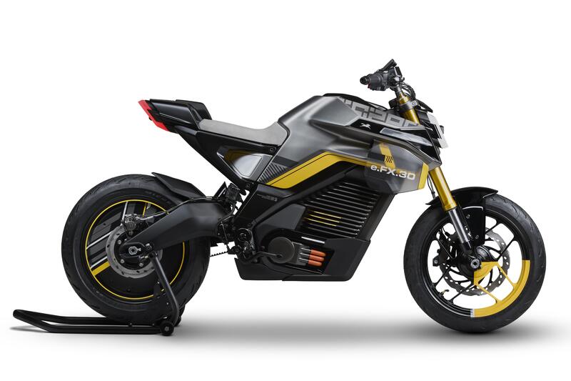 TVS eFX 30: la moto elettrica indiana potrebbe arrivare nel 2027