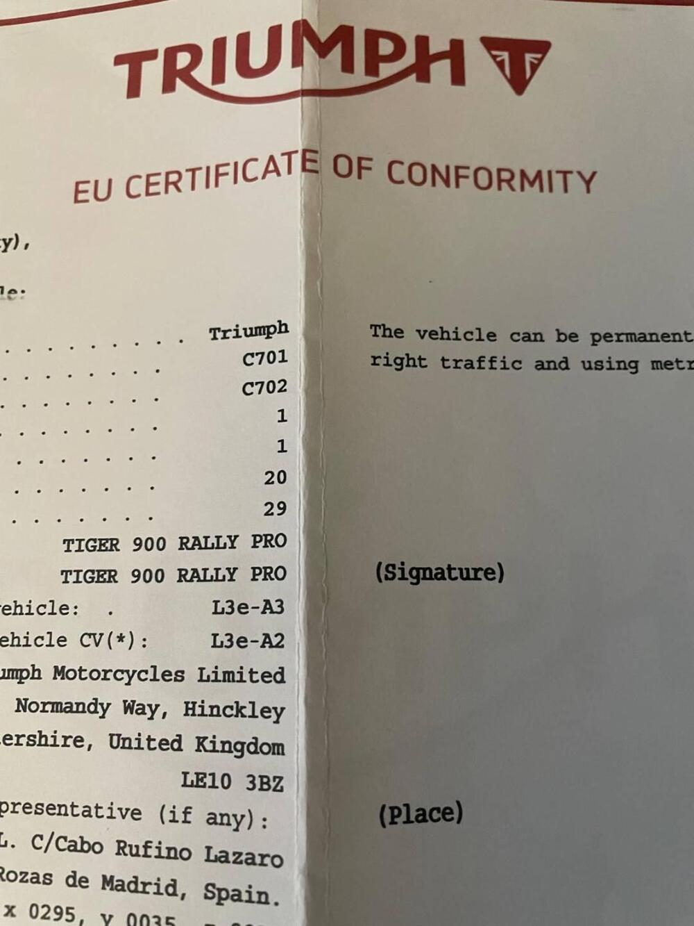 Triumph Tiger 900 Rally Pro (2020 - 23) (15)