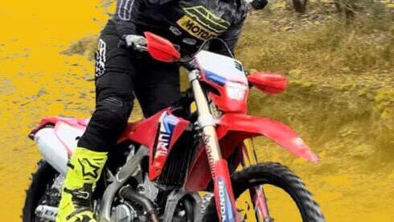 Allenarsi per l&rsquo;EnduroGP con la Honda CRF 300 RX