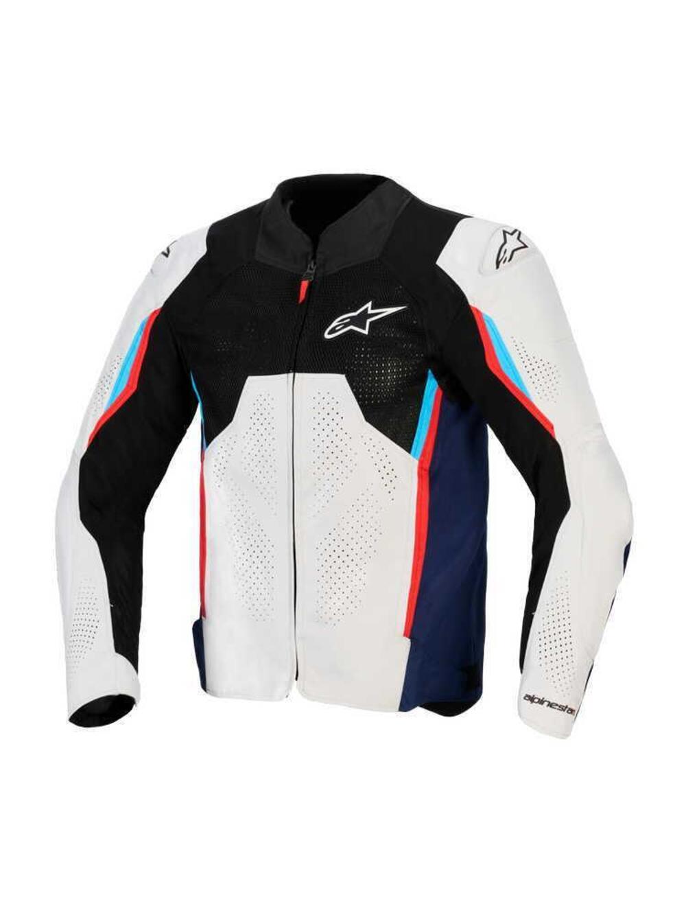 Giacca Moto Estiva Alpinestars AST V3 Air Argento