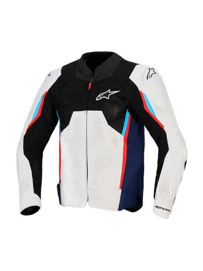 Giacca Moto Estiva Alpinestars AST V3 Air Argento