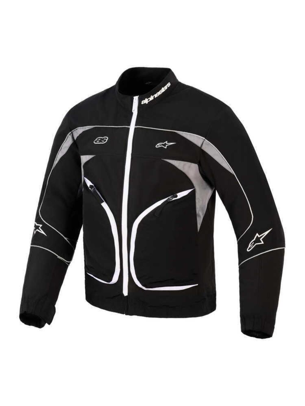Giacca Moto Alpinestars Unite Nero Grigio Scuro