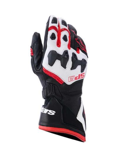 Guanti Moto Estivi Alpinestars SP-9 Nero Bianco Ro