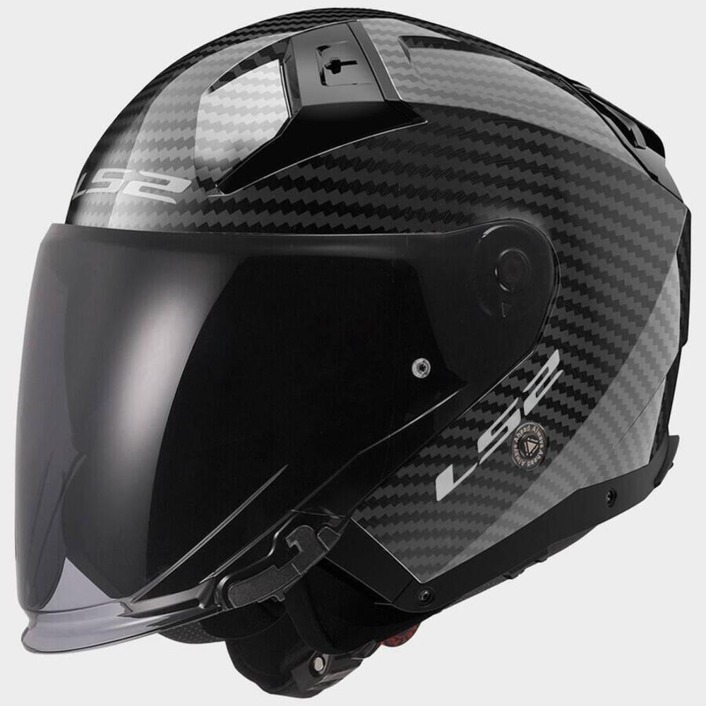 TRIMBOLIMOTO CASCO JET LS2 INFINITY II CARBON – 36