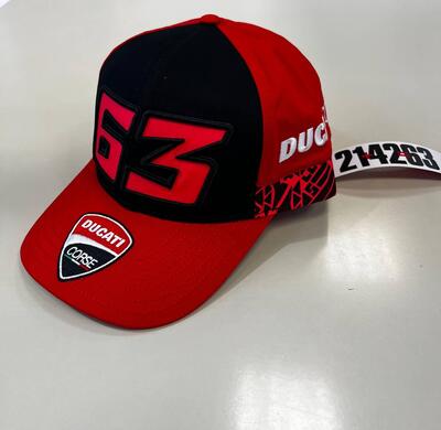 Cappellino Ducati Corse Bagnaia ufficiale