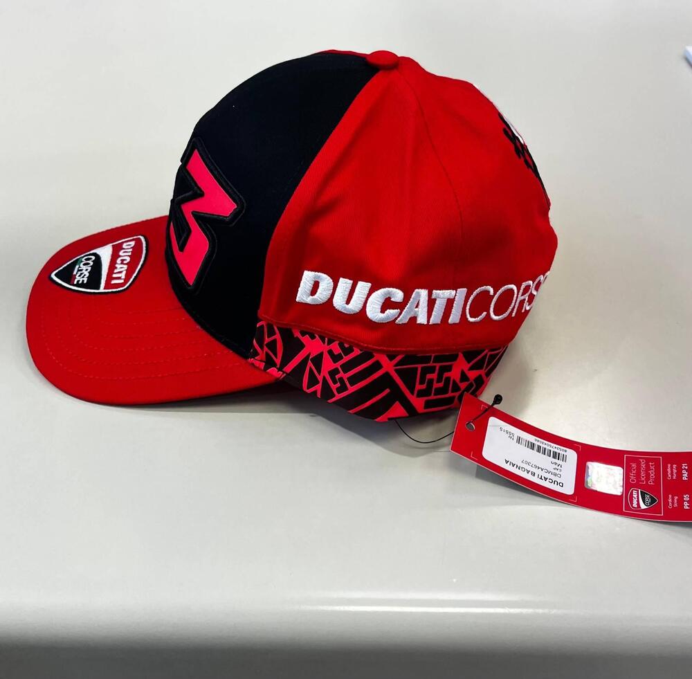 Cappellino Ducati Corse Bagnaia ufficiale (3)