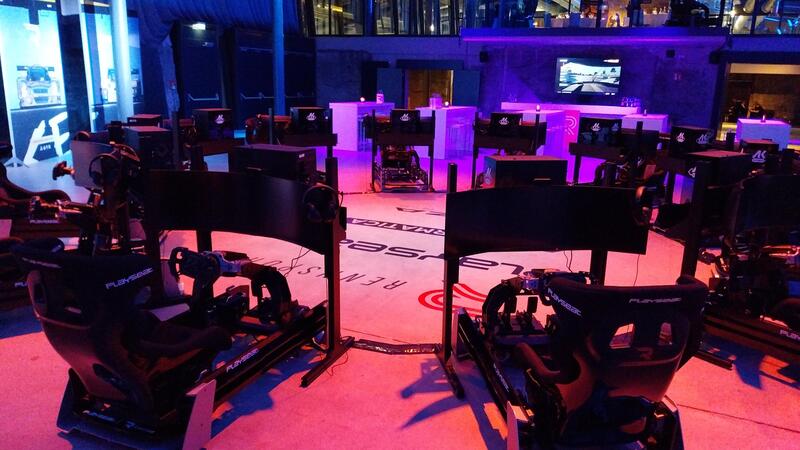 Il nostro "ufficio" durante i giorni della presentazione