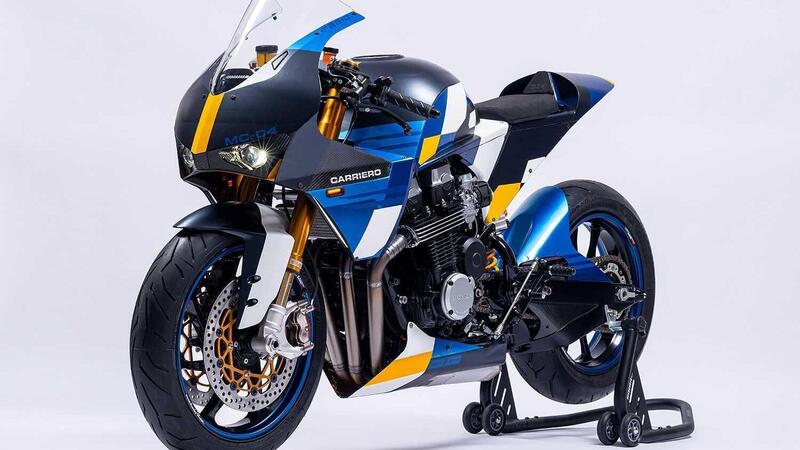 Se non puoi restaurarla, puoi comprimerla! La trasformazione racing di una CB750 F2 di Carriero Corse