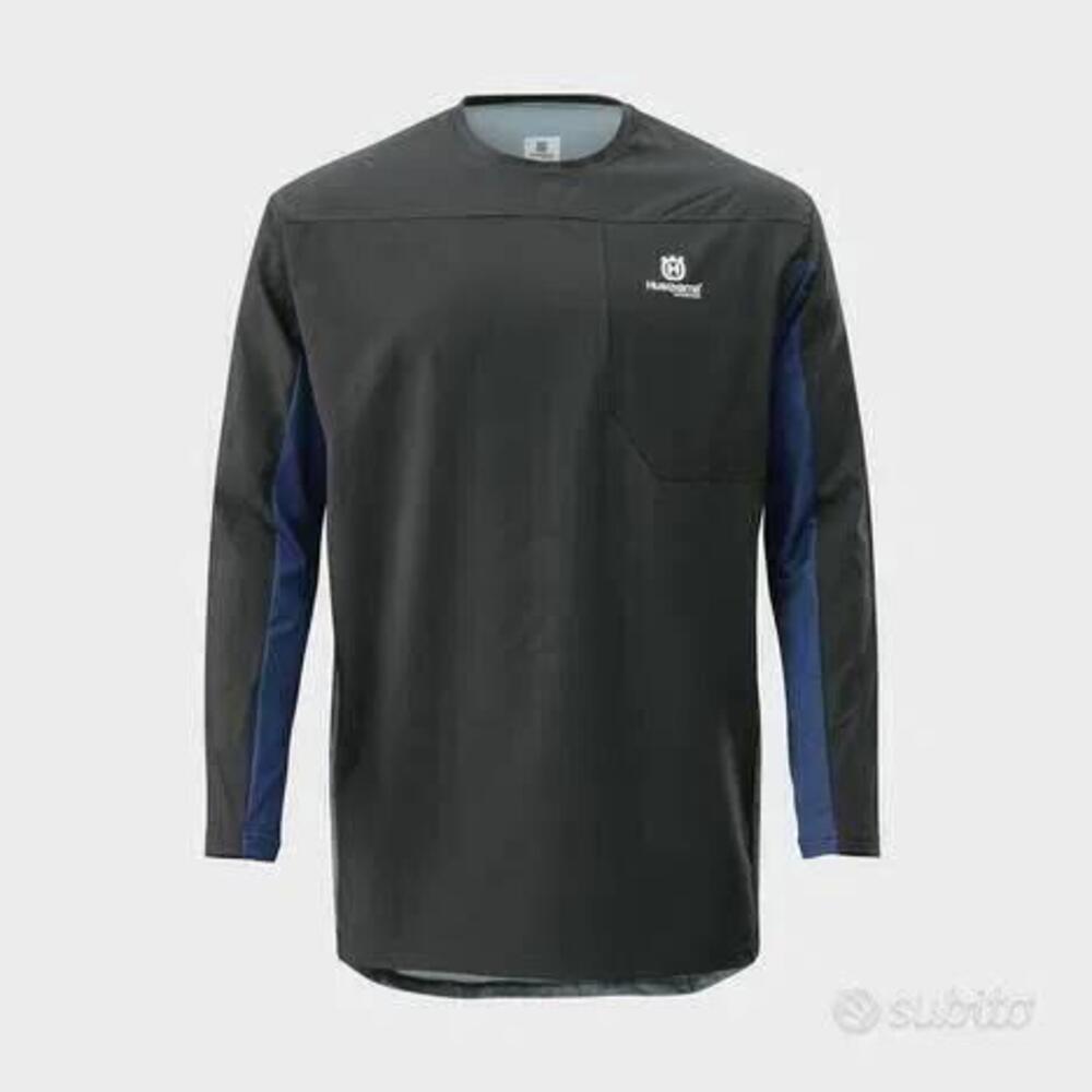 Maglia Husqvarna Gotland Shirt Black Taglia M nuov