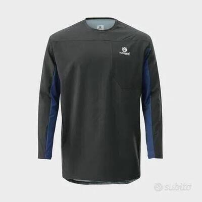 Maglia Husqvarna Gotland Shirt Black Taglia M nuov