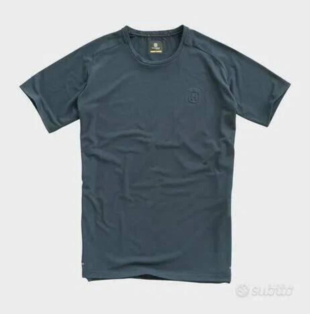 Maglia Husqvarna Origin tee blue Taglia XL Nuova
