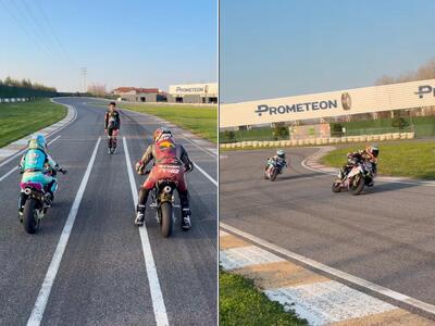 Zayn Sofuoglu: il piccolo fenomeno sfida Deniz Oncu nel kartodromo di famiglia [VIDEO]