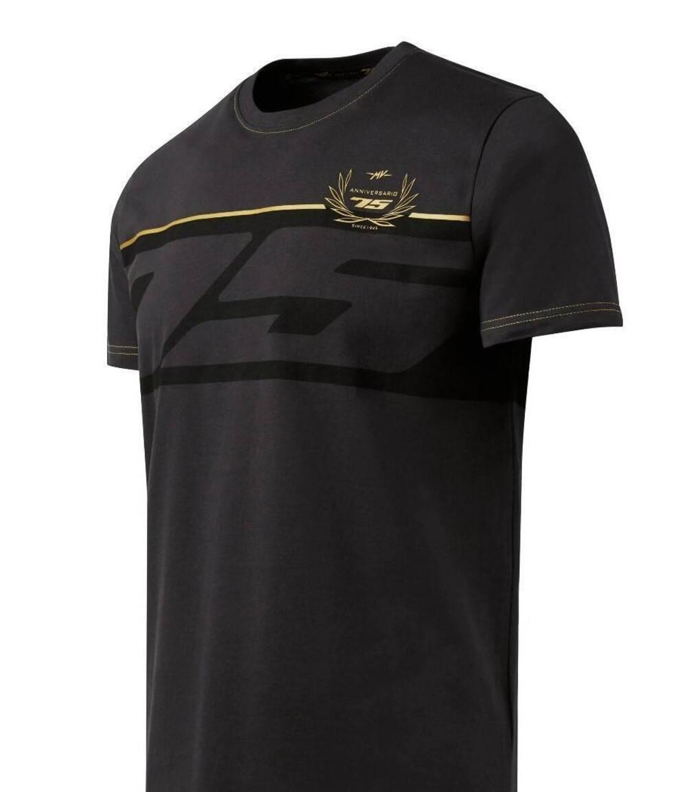 T-shirt 75 Years old number black MV Agusta (2)
