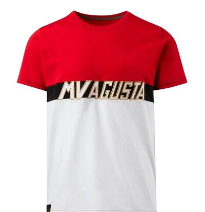 T-shirt Heritage red/white MV Agusta