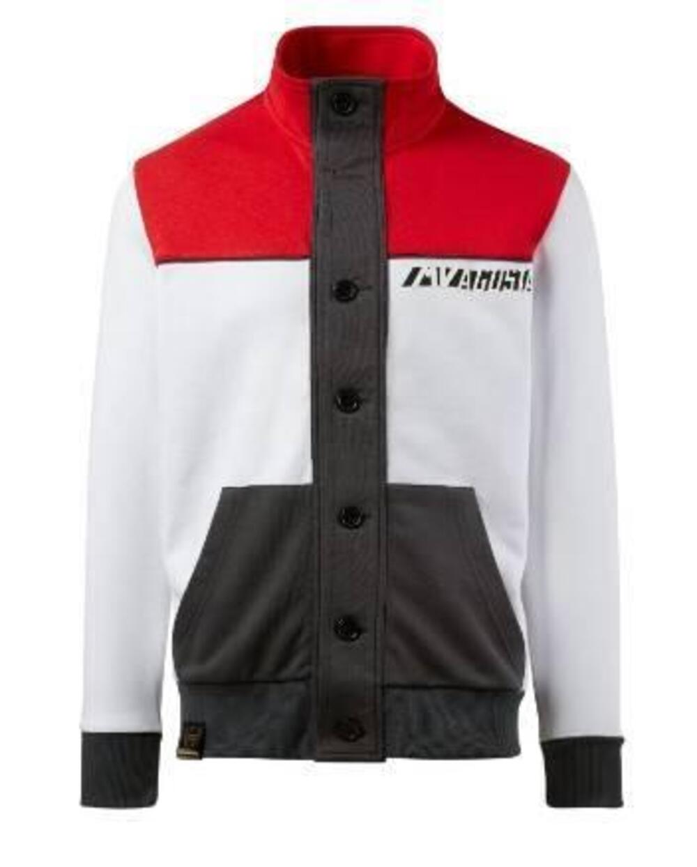 Felpa Heritage red/white MV Agusta