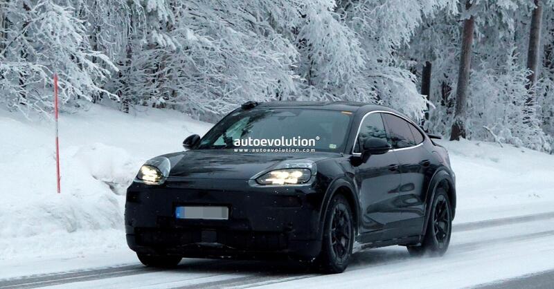 Porsche Cayenne Coupe Turbo GT Electric 2027: il super‑SUV elettrico con soluzioni da 911 GT3 RS avvistato in test