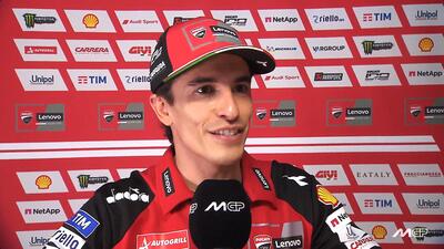 MotoGP 2026. GP di Tailandia. Marc M&aacute;rquez: "Adesso non riesco a guidare la moto come l&rsquo;anno scorso, per questo sono tornato all'aerodinamica 2024"