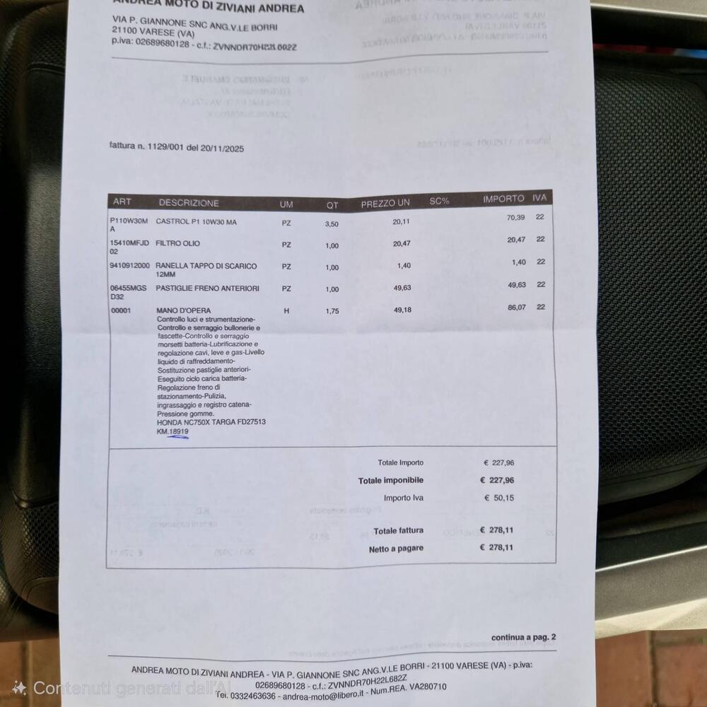 Honda NC 750 X DCT Urban (2021 - 24) (9)