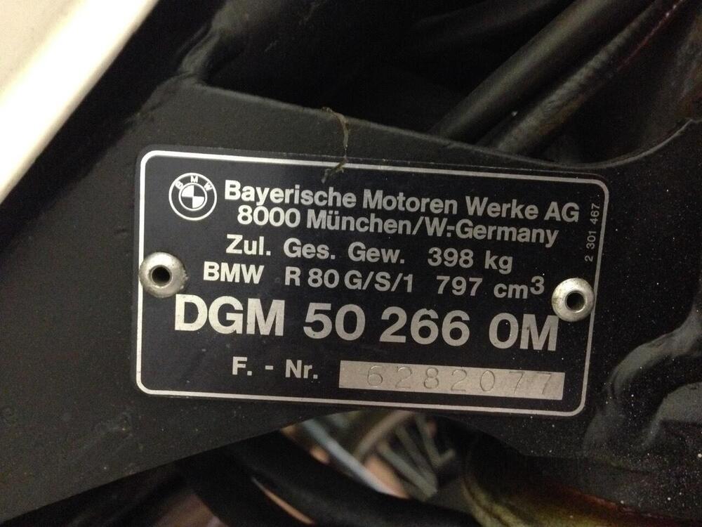 Bmw R 80 G/S (1980 - 87) (5)