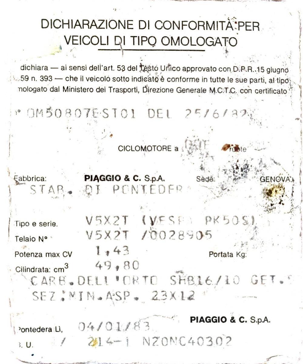 Piaggio Vespa 50 (5)
