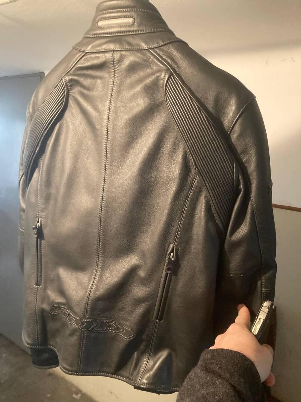 Giacca SPIDI in pelle tg 52 (2)