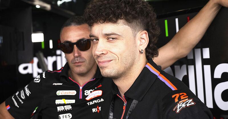 MotoGP 2026. GP di Thailandia. Marco Bezzecchi: "Sai che da sposati non si sta male?"