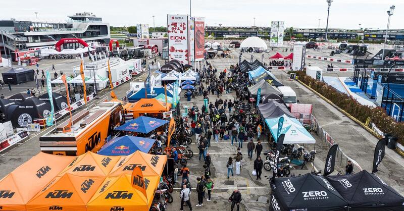 Eicma Riding Fest 2026 a Misano: dall'1 al 3 maggio torna il grande evento delle prove moto