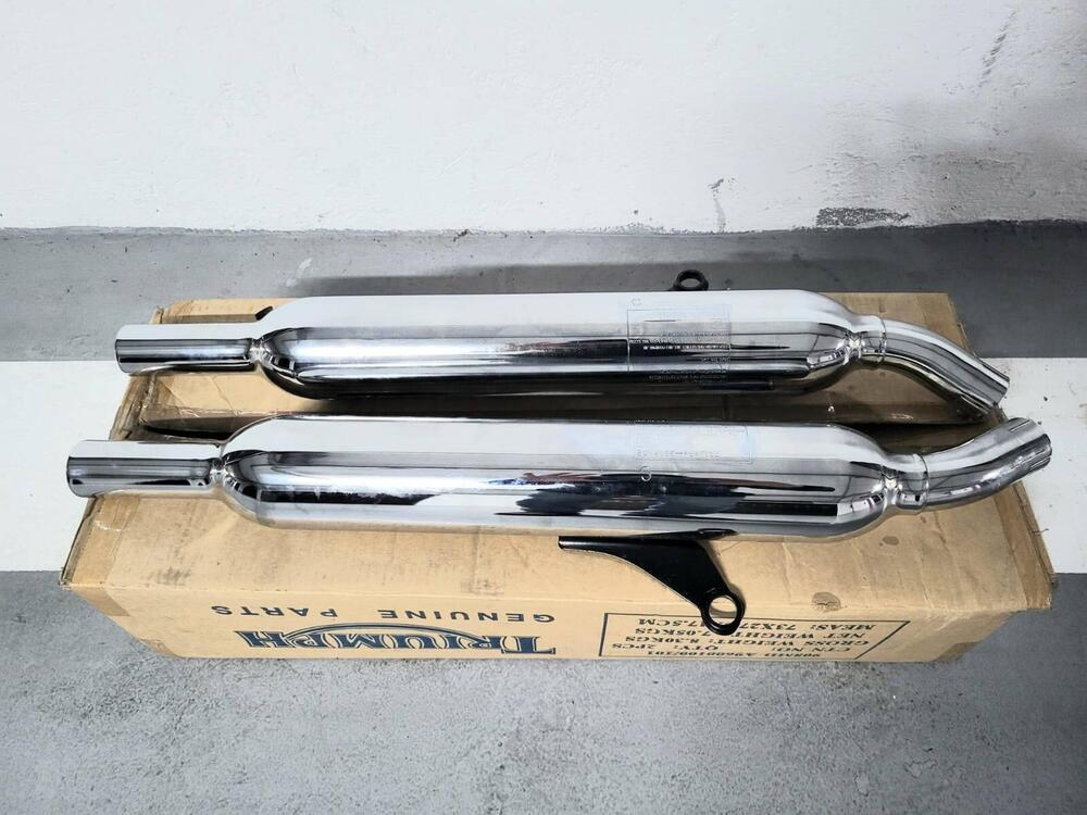 Scarichi ORIGINALI Triumph Bonneville T100 Carbs